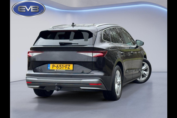 Škoda ENYAQ iV 80, achteruitrijcamera, stoel-stuurverwarming, trekhaak,1/2 lederen sportinterieur, 1 e eigenaar, NL auto met nap