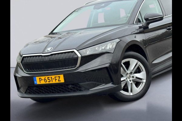 Škoda ENYAQ iV 80, achteruitrijcamera, stoel-stuurverwarming, trekhaak,1/2 lederen sportinterieur, 1 e eigenaar, NL auto met nap