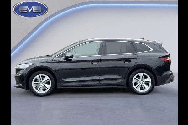 Škoda ENYAQ iV 80, achteruitrijcamera, stoel-stuurverwarming, trekhaak,1/2 lederen sportinterieur, 1 e eigenaar, NL auto met nap