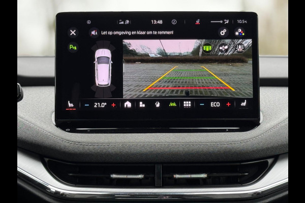 Škoda ENYAQ iV 80, achteruitrijcamera, stoel-stuurverwarming, trekhaak,1/2 lederen sportinterieur, 1 e eigenaar, NL auto met nap