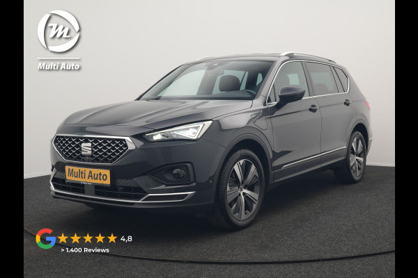 Seat Tarraco 1.4 TSI Xcellence Plug In Hybrid 245pk Dealer O.H PHEV | Trekhaak af Fabriek | Adaptive Cruise | Lederen Sportstoelen Memory | 360 Camera | Stuur & Stoelverwarming | Keyless | 19"L.M | Parkassist | Virtual |