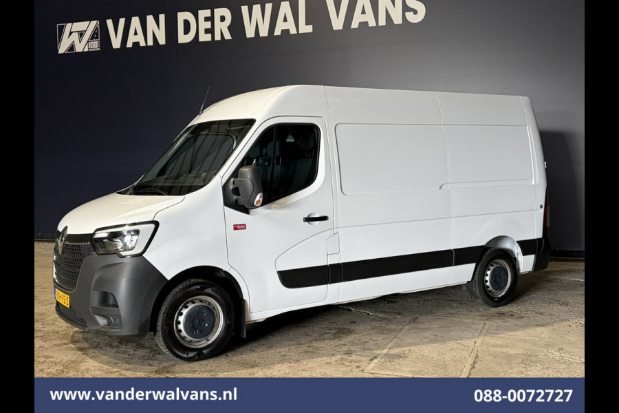 Renault Master 2.3 dCi 136pk L2H2 Euro6 Airco | Camera | Navigatie | LED | 2500kg Trekhaak | Cruisecontrol Parkeersensoren, Bijrijdersbank