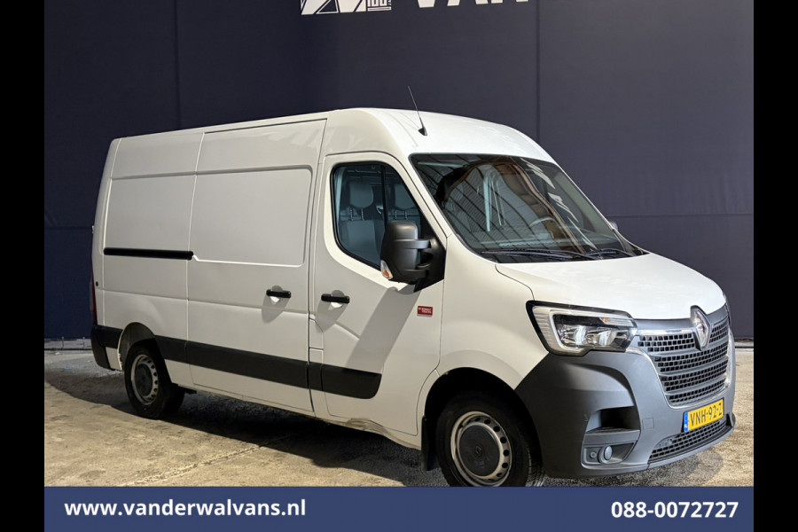 Renault Master 2.3 dCi 136pk L2H2 Euro6 Airco | Camera | Navigatie | LED | 2500kg Trekhaak | Cruisecontrol Parkeersensoren, Bijrijdersbank