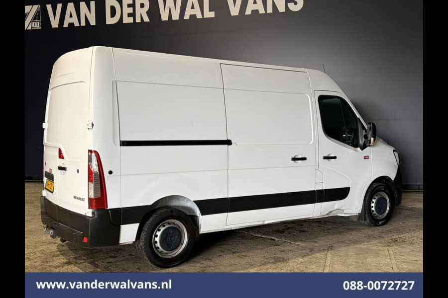 Renault Master 2.3 dCi 136pk L2H2 Euro6 Airco | Camera | Navigatie | LED | 2500kg Trekhaak | Cruisecontrol Parkeersensoren, Bijrijdersbank