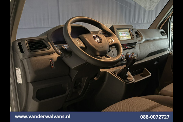 Renault Master 2.3 dCi 136pk L2H2 Euro6 Airco | Camera | Navigatie | LED | 2500kg Trekhaak | Cruisecontrol Parkeersensoren, Bijrijdersbank