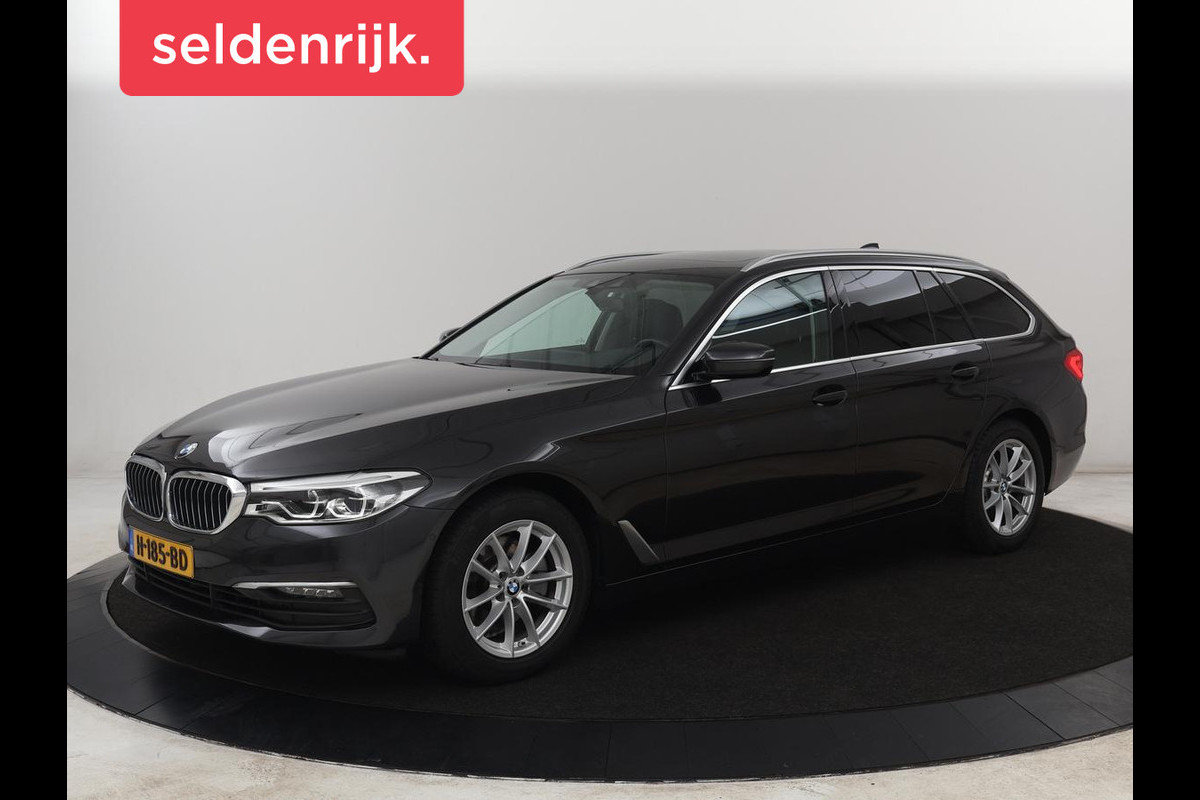 BMW 5 Serie 520i High Executive | Panoramadak | Leder | Trekhaak | Stoelverwarming | Camera | Live Cockpit | Park Assist | Carplay | Full LED | Navigatie | Climate control | Cruise control