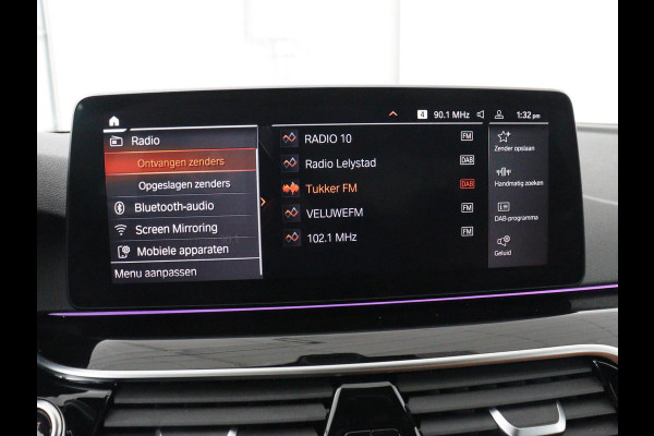 BMW 5 Serie 530i M Sport | Head-Up | Adaptive cruise | Leder | Harman/Kardon | Laserlicht | 360 Camera | Stoelverwarming | Carplay | Navigatie | Sportstoelen | Dodehoek detectie | Stuurverwarming | Live Cockpit