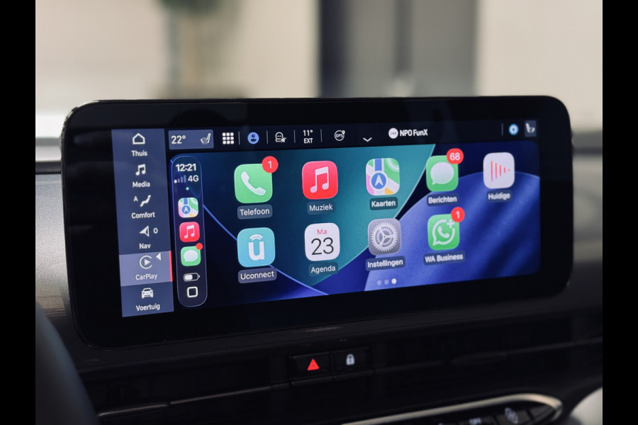 Fiat 500C Icon 42 kWh | LED | Camera | Stoelverw.