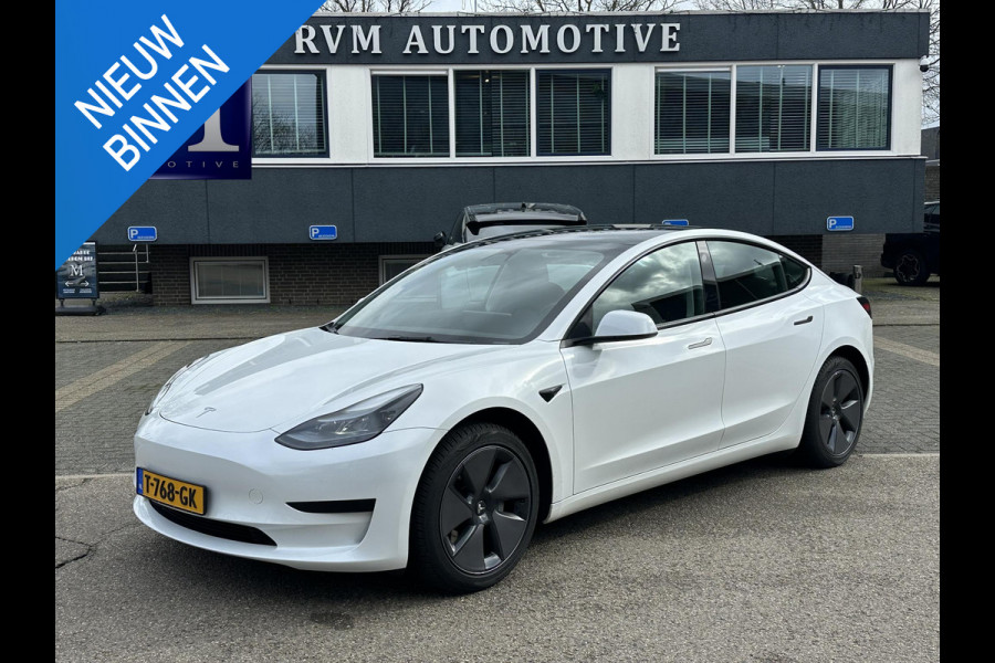 Tesla Model 3 Standard RWD Plus 60 kWh | SOH 93% | VOLLEDIGE TESLA GARANTIE TOT 01-06-2027 OF 80k KM | STOEL VERWARMING VOOR/ACHTER | STUURVERWARMING | NETTE AUTO |