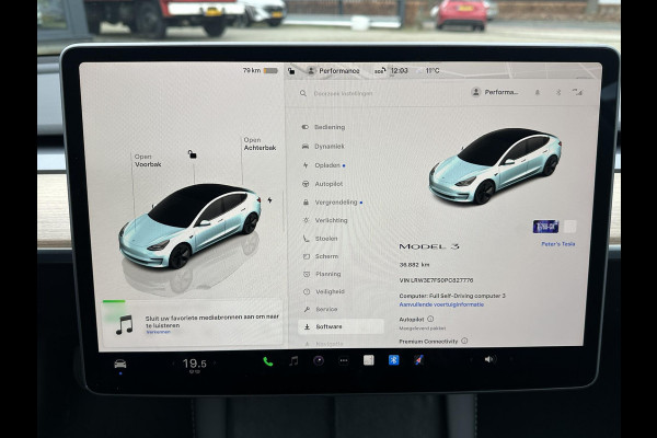 Tesla Model 3 Standard RWD Plus 60 kWh | SOH 93% | VOLLEDIGE TESLA GARANTIE TOT 01-06-2027 OF 80k KM | STOEL VERWARMING VOOR/ACHTER | STUURVERWARMING | NETTE AUTO |