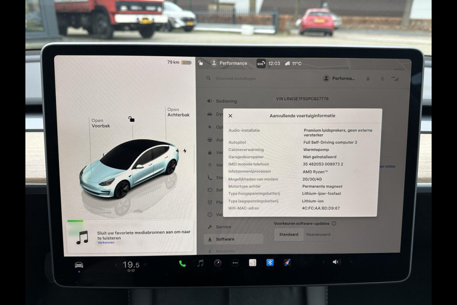 Tesla Model 3 Standard RWD Plus 60 kWh | SOH 93% | VOLLEDIGE TESLA GARANTIE TOT 01-06-2027 OF 80k KM | STOEL VERWARMING VOOR/ACHTER | STUURVERWARMING | NETTE AUTO |