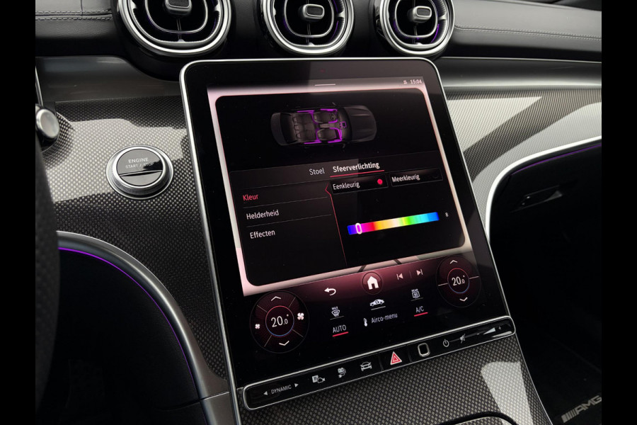 Mercedes-Benz C-Klasse C300 e AMG Line l Dealer O.H l 1e eig l ACC l Sfeerverlicht. l Burmester