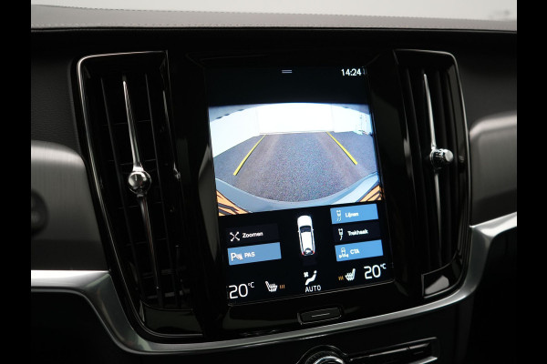 Volvo V90 T8 AWD Inscription Plug In Hybrid 394pk Dealer O.H PHEV | Trekhaak af Fabriek | Panodak | Adaptive Cruise | Luxe Lederen Sportstoelen Memory | Pilot Assist | Camera | 19 "L.M | Apple Carplay |