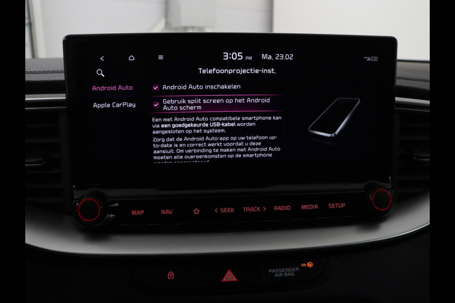 Kia Ceed 1.0 T-GDi DynamicPlusLine | Stoel & stuurverwarming | Trekhaak | Adaptive cruise | Camera | Carplay | Half leder | Keyless | Full LED | Navigatie