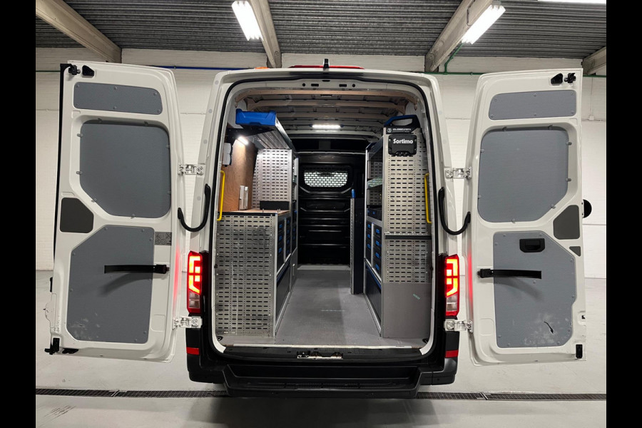 Volkswagen Crafter Automaat DSG Servicewagen 35 2.0 TDI 140pk L3H3 Highline Sortimo kasten Victron v230 Standkachel RIJKLAARPRIJS