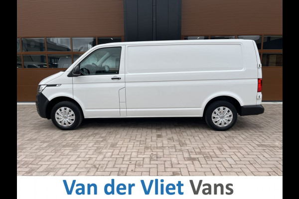 Volkswagen Transporter T6.1 2.0 TDI 110pk E6 L2 3-Zits Lease €346 p/m, Airco, Carplay, PDC, Volledig onderhoudshistorie aanwezig