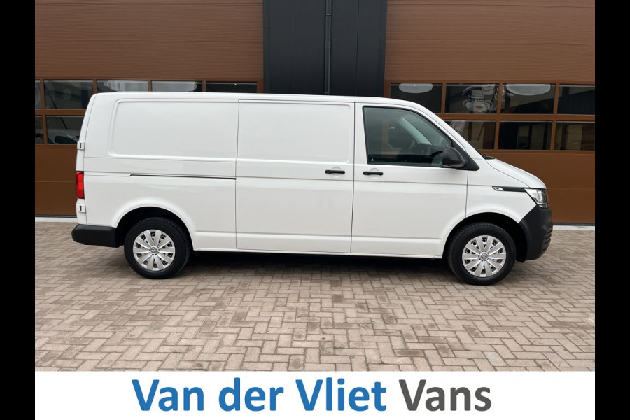 Volkswagen Transporter T6.1 2.0 TDI 110pk E6 L2 3-Zits Lease €346 p/m, Airco, Carplay, PDC, Volledig onderhoudshistorie aanwezig