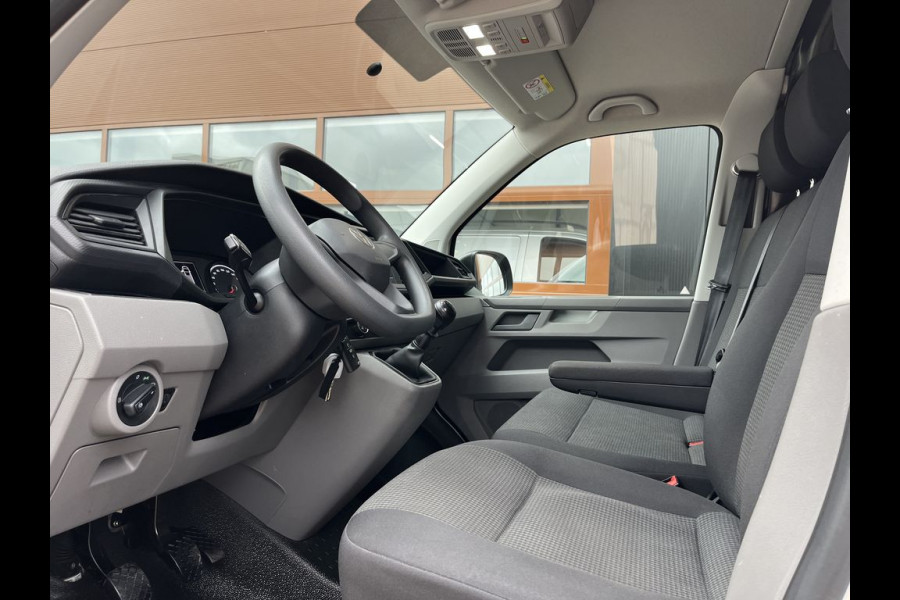 Volkswagen Transporter T6.1 2.0 TDI 110pk E6 L2 3-Zits Lease €346 p/m, Airco, Carplay, PDC, Volledig onderhoudshistorie aanwezig