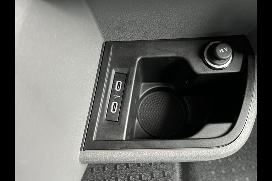 Volkswagen Transporter T6.1 2.0 TDI 110pk E6 L2 3-Zits Lease €346 p/m, Airco, Carplay, PDC, Volledig onderhoudshistorie aanwezig