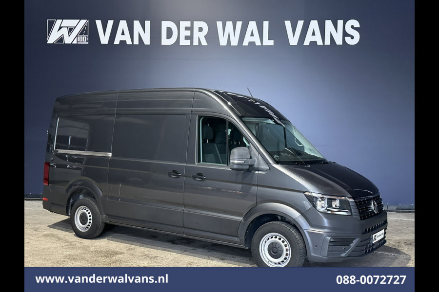 Volkswagen Crafter 2.0 TDI 141pk L3H3 L2H2 Euro6 Airco | Camera | Apple Carplay | Stoelverwarming Android Auto, Parkeersensoren, Bijrijdersbank, 3000kg trekvermogen
