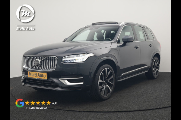 Volvo XC90 T8 Recharge AWD Inscription 7 Persoons Plug In Hybrid 394pk Dealer O.H PHEV | Luchtvering | Panodak | Trekhaak af Fabriek | Adaptive Cruise |  Head Up | 360 camera | 21"L.M | BLIS | Harman Kardon |
