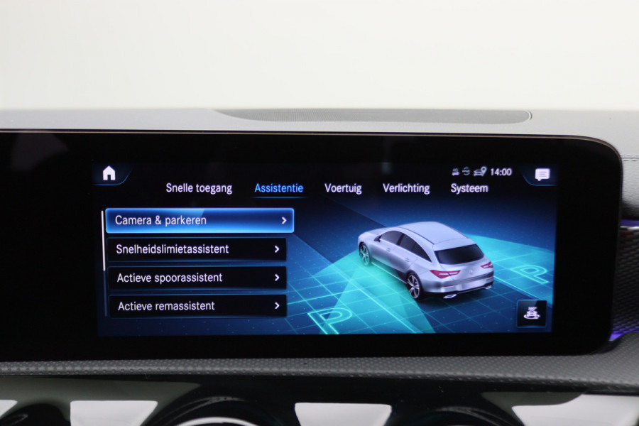 Mercedes-Benz CLA-Klasse Shooting Brake 180 Business Solution Luxury Leer, Camera, Apple Carplay, Sfeerverlichting, LED, PDC
