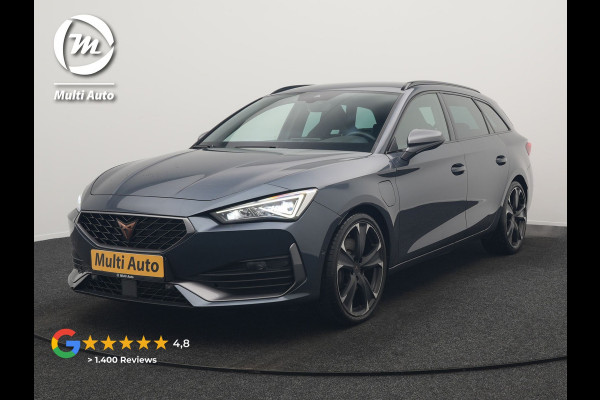 CUPRA Leon Sportstourer 1.4 e-Hybrid VZ Plug In Hybrid 245pk Dealer O.H PHEV | Adaptive Cruise | Camera | Keyless | Sportstoelen Verwarmd | Apple Carplay | Sfeerverlichting | Virtual | Navigatie | DAB+ | 19"L.M |