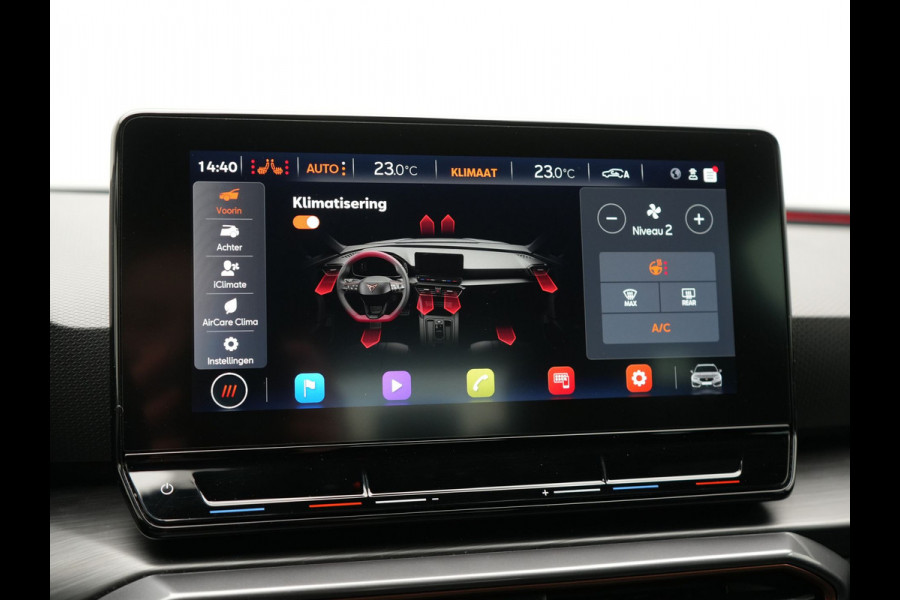 CUPRA Leon Sportstourer 1.4 e-Hybrid VZ Plug In Hybrid 245pk Dealer O.H PHEV | Adaptive Cruise | Camera | Keyless | Sportstoelen Verwarmd | Apple Carplay | Sfeerverlichting | Virtual | Navigatie | DAB+ | 19"L.M |