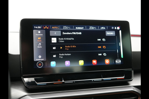 CUPRA Leon Sportstourer 1.4 e-Hybrid VZ Plug In Hybrid 245pk Dealer O.H PHEV | Adaptive Cruise | Camera | Keyless | Sportstoelen Verwarmd | Apple Carplay | Sfeerverlichting | Virtual | Navigatie | DAB+ | 19"L.M |