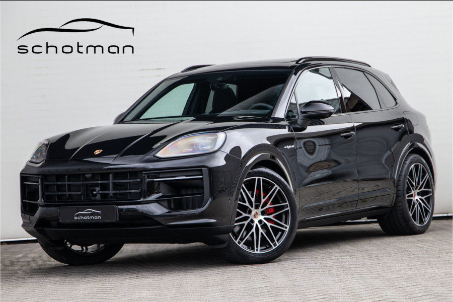 Porsche Cayenne 3.0 E-Hybrid Sport-Design, Pano, Bose, 18-voudige sportstoelen, Soft-Close