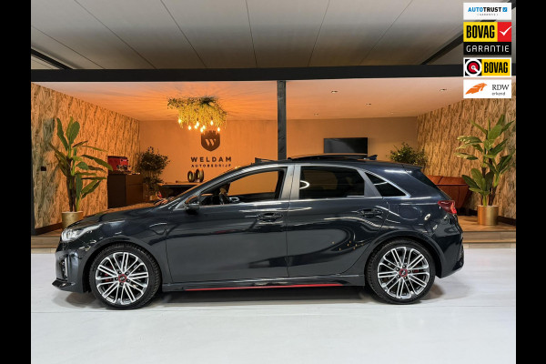 Kia Ceed 1.6 T-GDi GT 204 PK Garantie Pano Memory Carplay Camera JBL Audio StuurVW StoelVW Blindspot ACC Navi Clima Dab Rijklaar