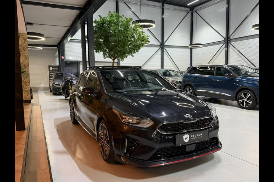 Kia Ceed 1.6 T-GDi GT 204 PK Garantie Pano Memory Carplay Camera JBL Audio StuurVW StoelVW Blindspot ACC Navi Clima Dab Rijklaar