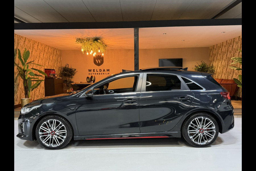 Kia Ceed 1.6 T-GDi GT 204 PK Garantie Pano Memory Carplay Camera JBL Audio StuurVW StoelVW Blindspot ACC Navi Clima Dab Rijklaar