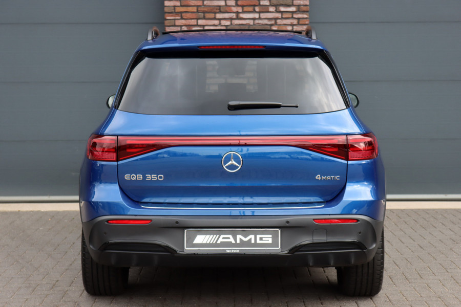 Mercedes-Benz EQB 350 4MATIC AMG Line 71 kWh | 7pers. | Distronic | Panoramadak | Memory | Burmester | HUD | Surround Camera | Verwarmd Stuurwiel | Nightpakket | Augmented Reality |