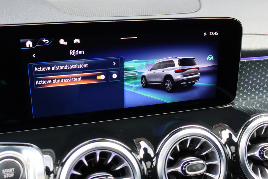 Mercedes-Benz EQB 350 4MATIC AMG Line 71 kWh | 7pers. | Distronic | Panoramadak | Memory | Burmester | HUD | Surround Camera | Verwarmd Stuurwiel | Nightpakket | Augmented Reality |