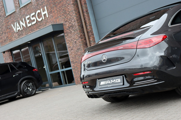 Mercedes-Benz EQE 300 AMG Line 90 kWh | Airmatic | Distronic | Panoramadak | Warmtepomp | Memory | Keyless Go | Camera | Dodehoekassistent | High Perf. LED |