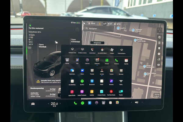 Tesla Model Y Premium Long Range AWD 75 kWh NIEUW MODEL| AFN. TREKHAAK| 20 INCH HELIX VELGEN!| VOLLEDIGE TESLA GARANTIE T/M 05/2029 OF 80.000KM| DE HOOGVOLTACCU EN AANDRIJFLIJN TOT 2033 of 192.000KM |