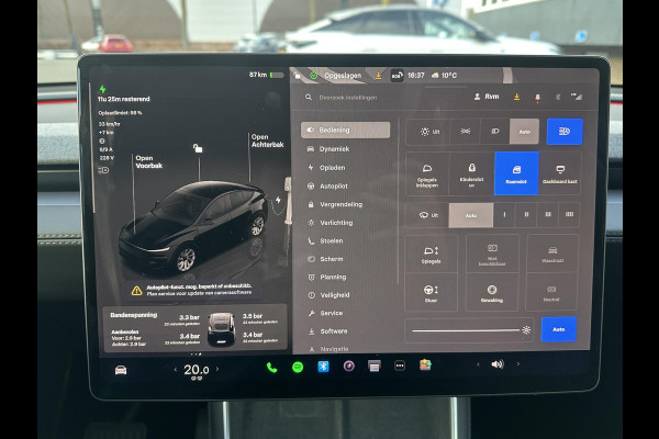 Tesla Model Y Premium Long Range AWD 75 kWh NIEUW MODEL| AFN. TREKHAAK| 20 INCH HELIX VELGEN!| VOLLEDIGE TESLA GARANTIE T/M 05/2029 OF 80.000KM| DE HOOGVOLTACCU EN AANDRIJFLIJN TOT 2033 of 192.000KM |