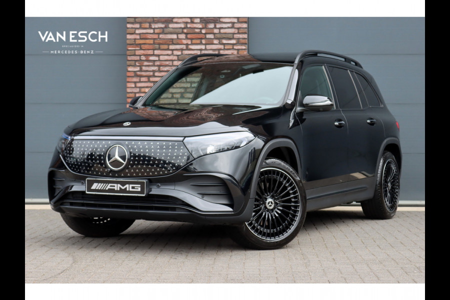 Mercedes-Benz EQB 350 4MATIC AMG Line 71 kWh | Distronic | Panoramadak | Burmester | Memory | HUD | Surround Camera | Verwarmd Stuurwiel | Nightpakket | Augmented Reality |