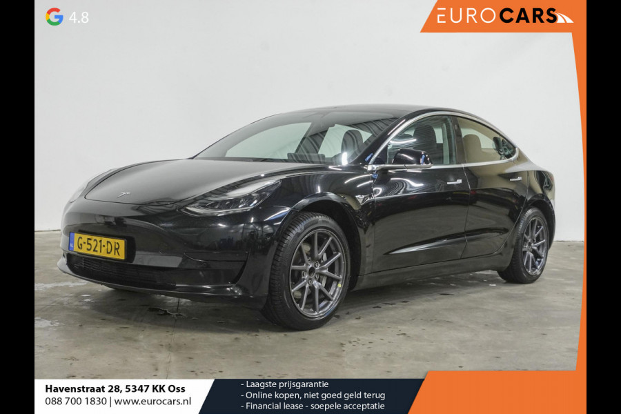 Tesla Model 3 Standard RWD Plus 60 kWh | Navigatie | Panorama dak | 360 camera | Parkeersensoren | Stoelverwarming | Ledverlichting | Leder | Climate Control | HANDEL / EXPORT!