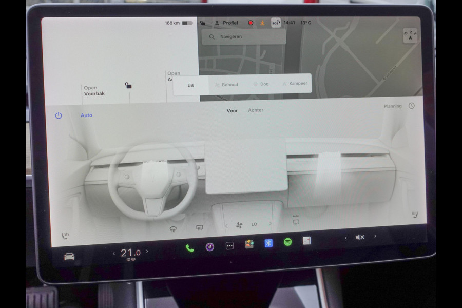 Tesla Model 3 Standard RWD Plus 60 kWh | Navigatie | Panorama dak | 360 camera | Parkeersensoren | Stoelverwarming | Ledverlichting | Leder | Climate Control | HANDEL / EXPORT!