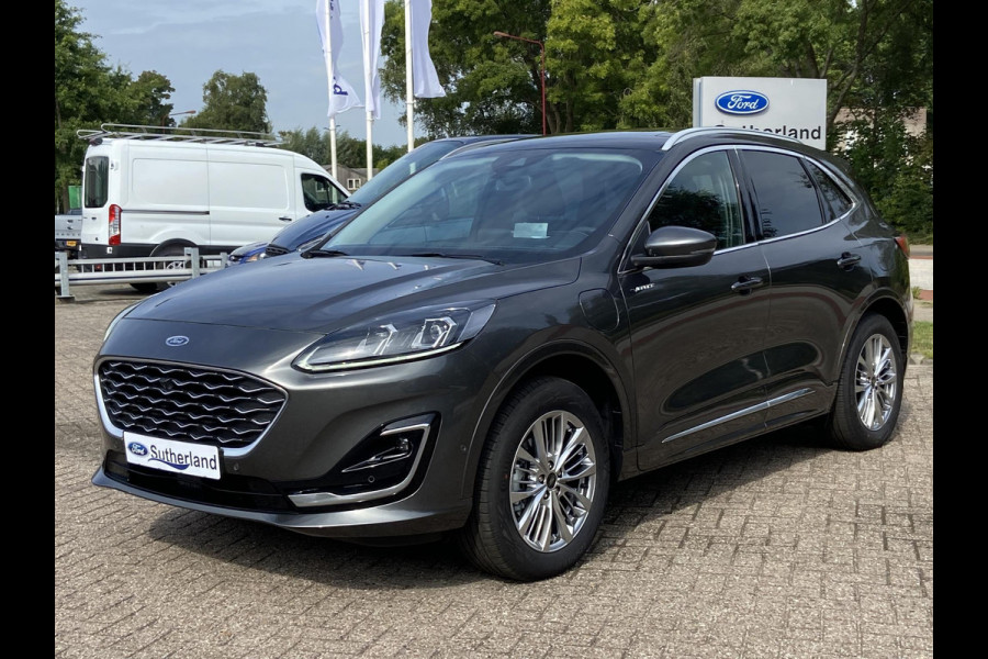 Ford Kuga 2.5 PHEV Vignale 225pk | Wegklapbare Trekhaak | Panoramadak | Adaptive cruise control | Head up Display | Leder | Bang&Olufsen | Dodehoeksensoren | Camera
