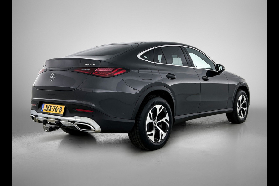 Mercedes-Benz GLC Coupé 300 e 4MATIC Plug-In Hybride Trekhaak | Alarm Klasse 3 | Rijassistentiepakket plus | Stuur en Stoelverwarming | Parkeerpakket met 360°-camera | Distronic. Inclusief 24 maanden MB Certified garantie voor Europa.