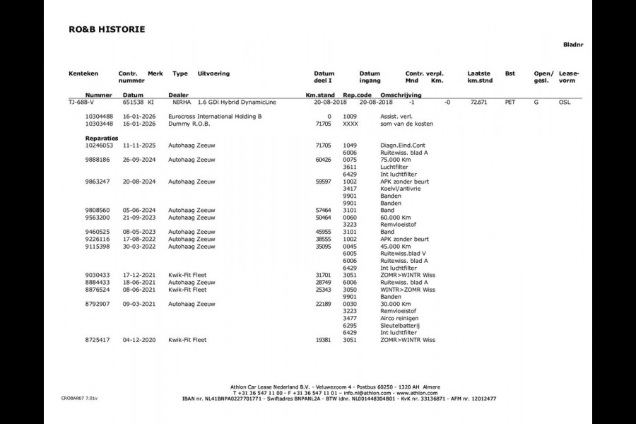 Kia Niro 1.6 GDi Hybrid DynamicLine | Camera | Trekhaak | Cruise Control | Apple Carplay |
