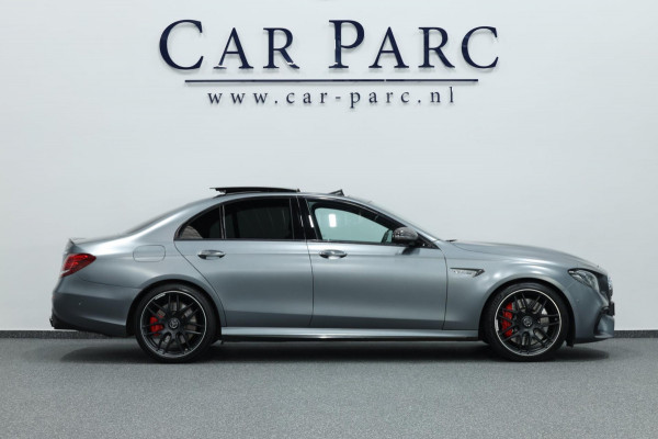 Mercedes-Benz E-Klasse AMG 63 S 4MATIC+ 612+PK MATT/MASSAGE/VIRTUAL/SFEER/LUCHT/PANO/360/ACC/ECC/12 MDN GARANTIE!