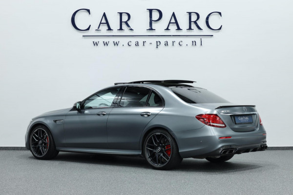 Mercedes-Benz E-Klasse AMG 63 S 4MATIC+ 612+PK MATT/MASSAGE/VIRTUAL/SFEER/LUCHT/PANO/360/ACC/ECC/12 MDN GARANTIE!