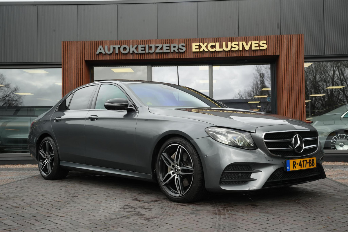 Mercedes-Benz E-Klasse 220 d Business Solution AMG Panoramadak WideScreen Ambient Luxe Leder