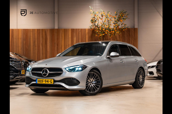 Mercedes-Benz C-Klasse Estate 180 Business Line, Pano, Apple Carplay, Ambiënte Light, Private Glas, Cam, PDC, 18"Velg, Onderhoud