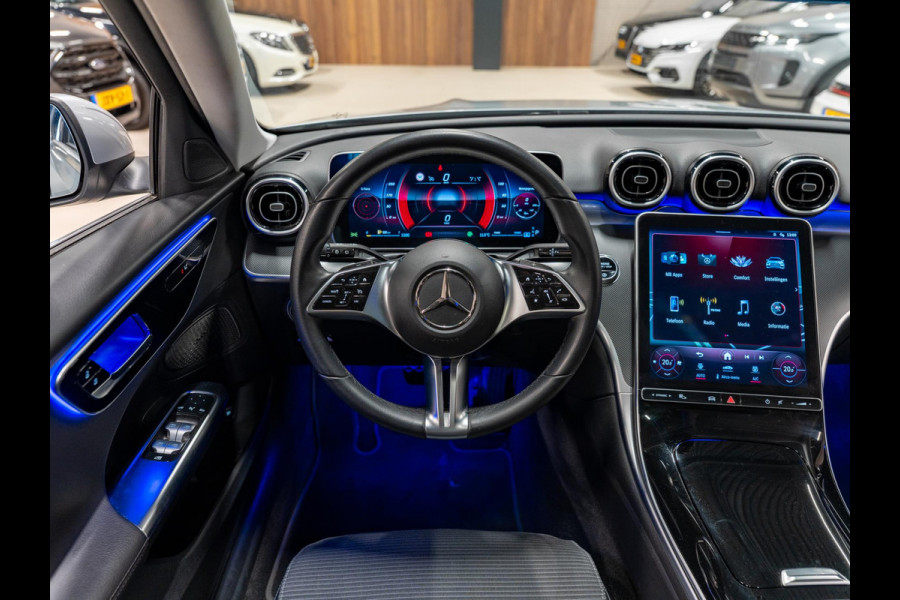 Mercedes-Benz C-Klasse Estate 180 Business Line, Pano, Apple Carplay, Ambiënte Light, Private Glas, Cam, PDC, 18"Velg, Onderhoud