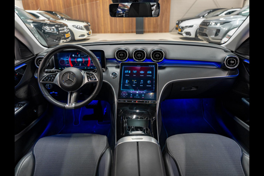 Mercedes-Benz C-Klasse Estate 180 Business Line, Pano, Apple Carplay, Ambiënte Light, Private Glas, Cam, PDC, 18"Velg, Onderhoud